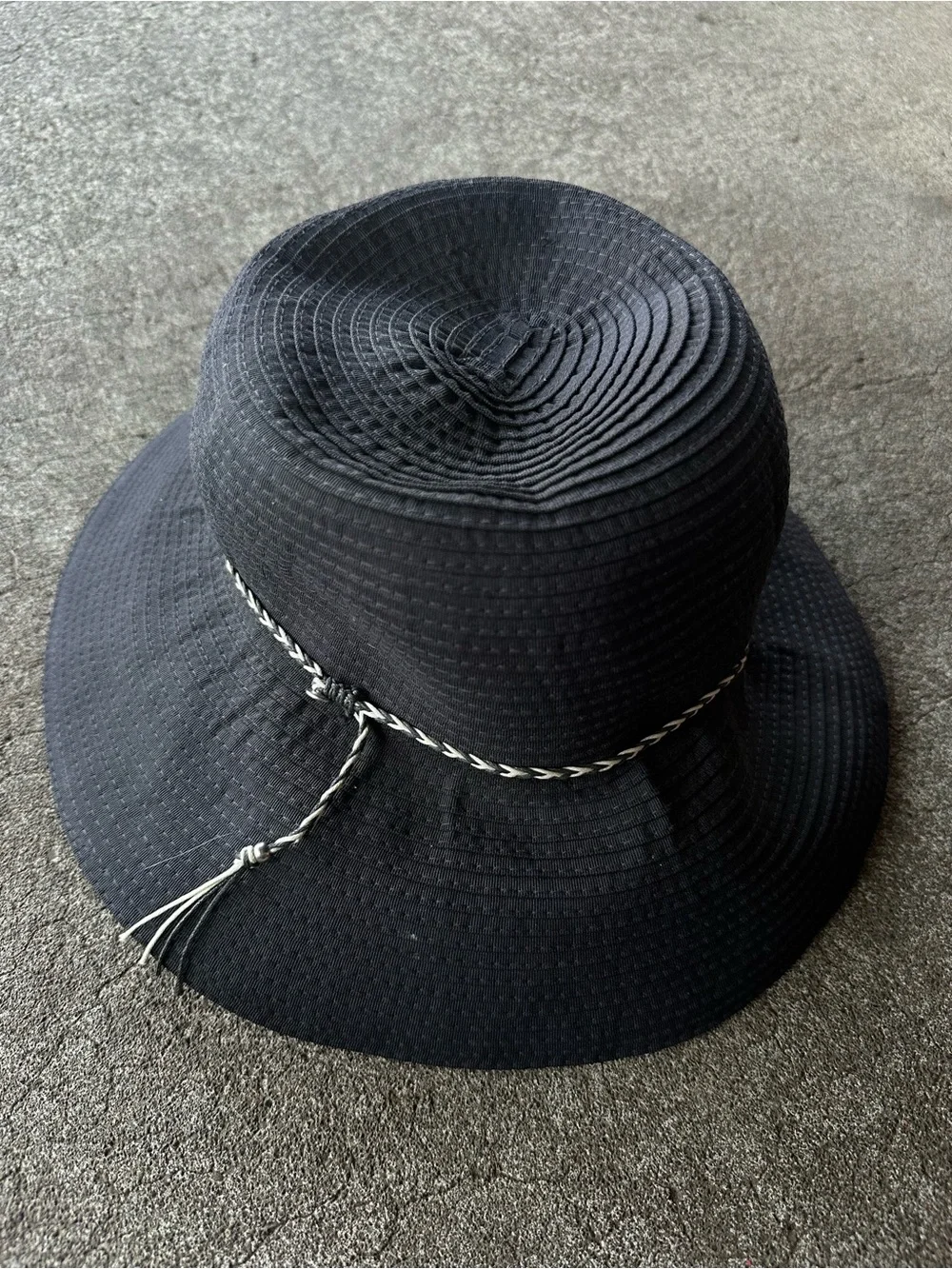 Coolibar Black UPF 50+ Sun Brim Hat